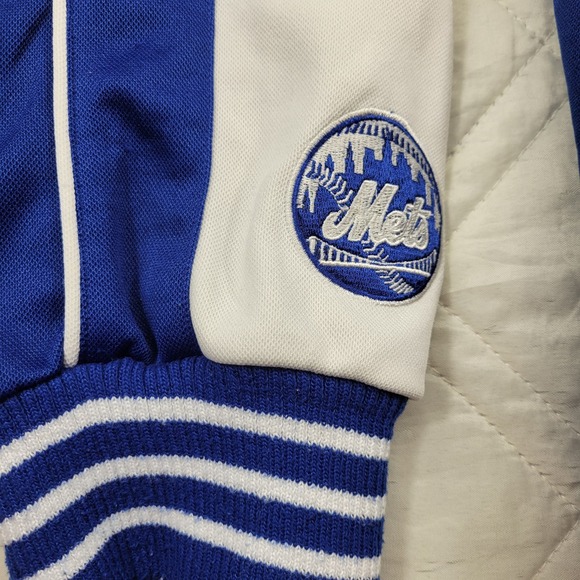 G-III Sports byCarl Banks New York Mets blue & white track jacket XXL‎ - Picture 3 of 9